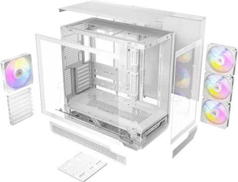 Photo de Boitier Moyen Tour ATX Antec Constellation C7 RGB avec panneaux vitrés (Blanc)