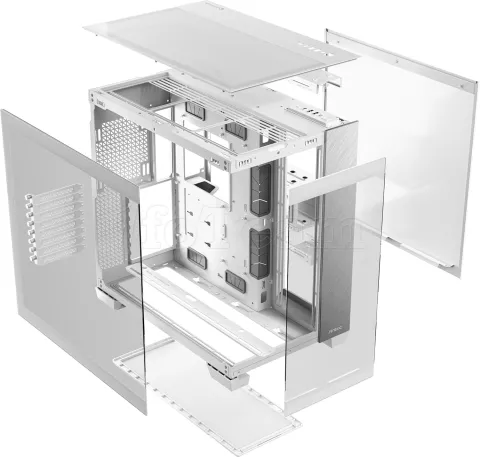 Photo de Boitier Moyen Tour ATX Antec Constellation C8 Aluminium avec panneaux vitrés (Blanc)