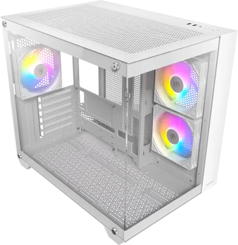 Photo de Boitier Moyen Tour ATX Antec CX800 RGB avec panneaux vitrés (Blanc)