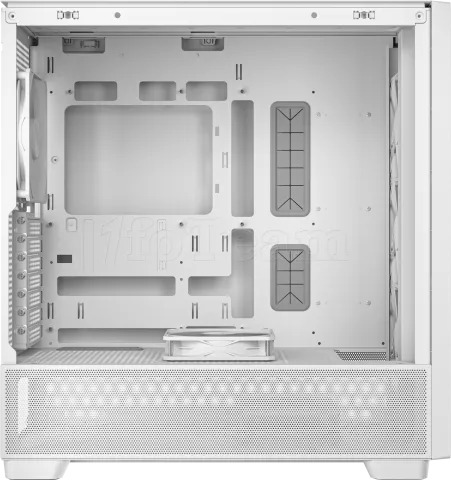 Photo de Boitier Moyen Tour ATX Antec Flux avec panneau vitré (Blanc/Marron)