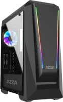 Photo de Boitier Moyen Tour ATX Azza Chroma A RGB avec panneau vitré (Noir)