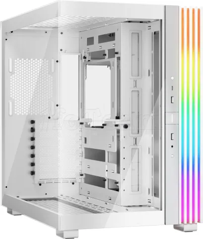 Photo de Boitier Moyen Tour ATX be quiet! Light Base 600 DX RGB avec panneaux vitrés (Blanc)