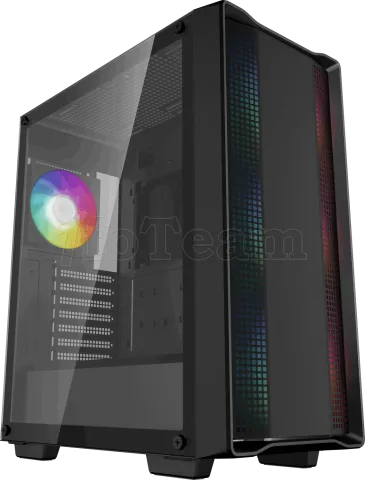 Photo de Boitier Moyen Tour ATX DeepCool CC560 RGB avec panneau vitré (Noir)