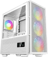 Photo de Boitier Moyen Tour ATX DeepCool CH560 RGB avec panneau vitré (Noir)