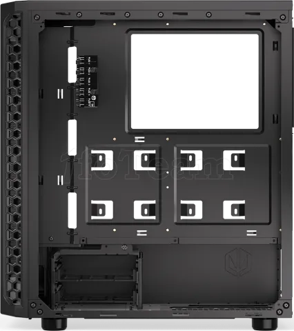 Photo de Boitier Moyen Tour ATX Endorfy Signum 300 RGB avec panneau vitré (Noir)