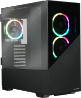 Photo de Boitier Moyen Tour ATX Enermax K8 RGB avec panneau vitré (Noir)