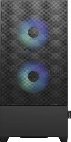 Photo de Boitier Moyen Tour ATX Fractal Design Pop Air RGB avec panneau vitré (Noir)