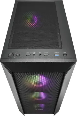 Photo de Boitier Moyen Tour ATX FSP CMT218 RGB avec panneau vitré (Noir)