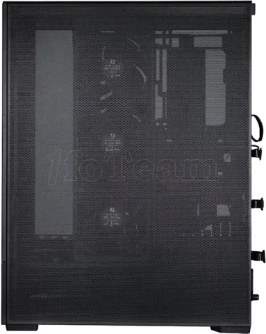 Photo de Boitier Moyen Tour ATX Lian-Li Sup-01 RGB avec panneaux vitrés (Noir)