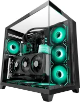 Photo de Boitier Moyen Tour ATX Mars Gaming MC-3C RGB avec panneaux vitrés (Noir)