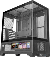 Photo de Boitier Moyen Tour ATX Mars Gaming MC-LCDX avec panneaux vitrés (Noir)