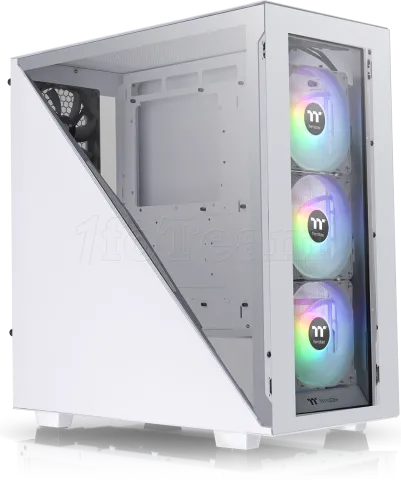 Photo de Boitier Moyen Tour ATX Thermaltake Divider 300 TG RGB avec panneau vitré (Blanc)