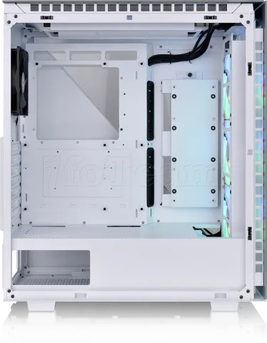 Photo de Boitier Moyen Tour ATX Thermaltake Divider 500 TG RGB avec panneau vitré (Blanc)
