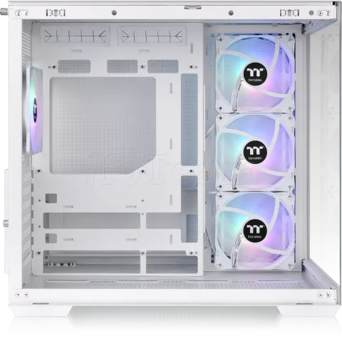 Photo de Boitier Moyen Tour ATX Thermaltake View 380 TG RGB avec panneau vitré (Blanc)