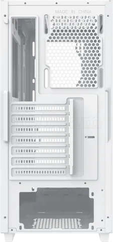 Photo de Boitier Moyen Tour ATX Xigmatek Elite One RGB avec panneaux vitrés (Blanc)