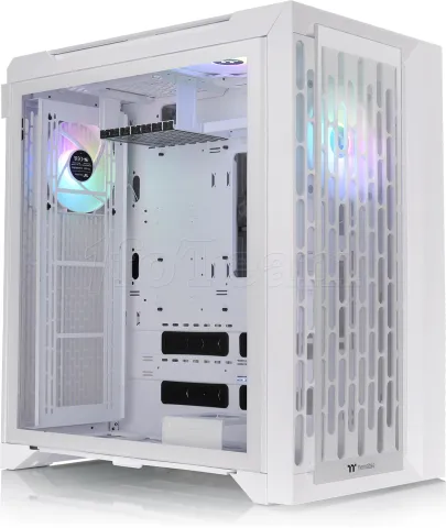 Photo de Boitier Moyen Tour E-ATX Thermaltake Centralized Thermal Efficiency C700 TG RGB avec panneaux vitrés (Blanc)
