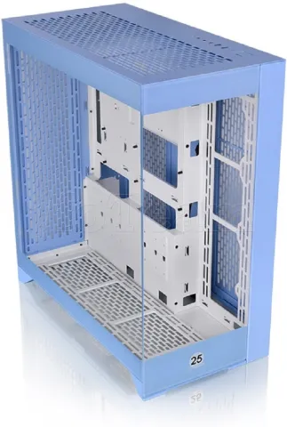 Photo de Boitier Moyen Tour E-ATX Thermaltake Centralized Thermal Efficiency E600 MX avec panneaux vitrés (Bleu)