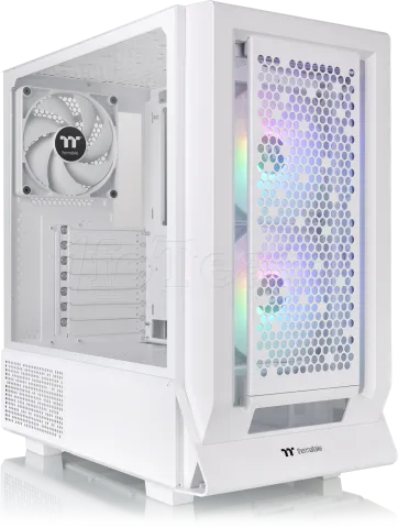 Photo de Boitier Moyen Tour E-ATX Thermaltake Ceres 350 MX RGB avec panneaux vitrés (Blanc)