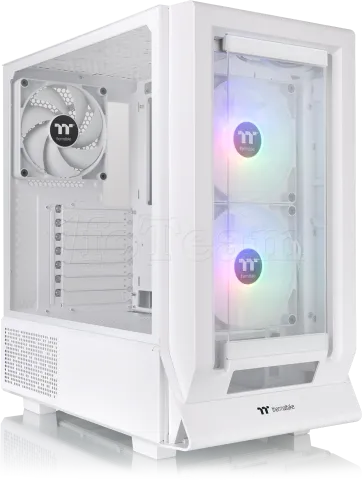 Photo de Boitier Moyen Tour E-ATX Thermaltake Ceres 350 MX RGB avec panneaux vitrés (Blanc)