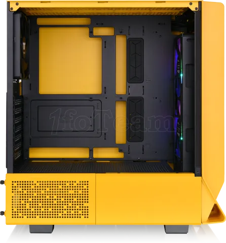 Photo de Boitier Moyen Tour E-ATX Thermaltake Ceres 350 MX RGB avec panneaux vitrés (Jaune)