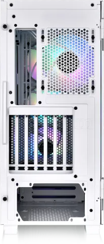 Photo de Boitier Moyen Tour E-ATX Thermaltake S250 TG RGB avec panneau vitré (Blanc)