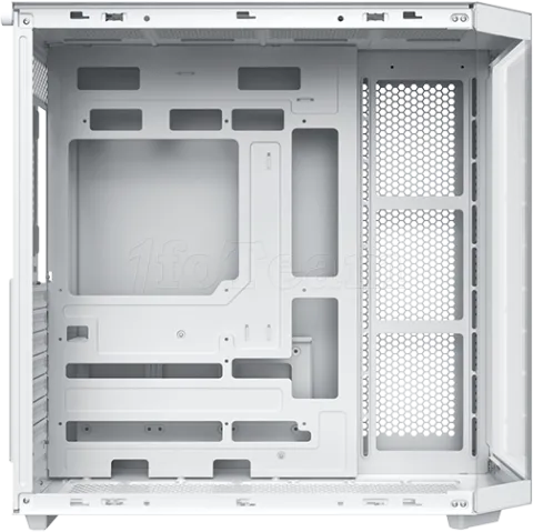 Photo de Boitier Moyen Tour E-ATX Xigmatek Cubi II RGB avec panneaux vitrés (Blanc)