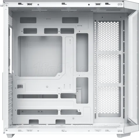 Photo de Boitier Moyen Tour E-ATX Xigmatek Cubi II RGB avec panneaux vitrés (Blanc)