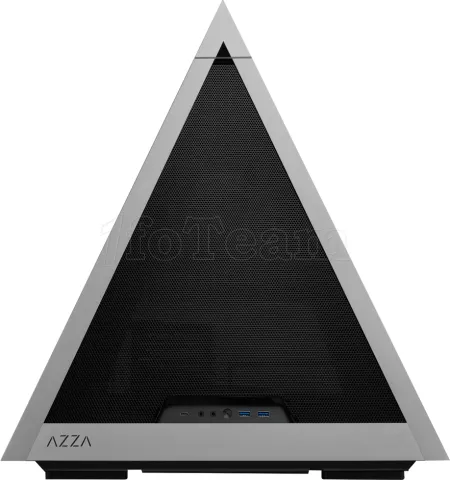 Photo de Boitier Pyramide E-ATX Azza Pyramid Mesh (Argent/Noir)