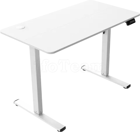 Photo de Bureau Gamer ergonomique motorisé Mars Gaming MGD Ergo-Pro (Blanc)