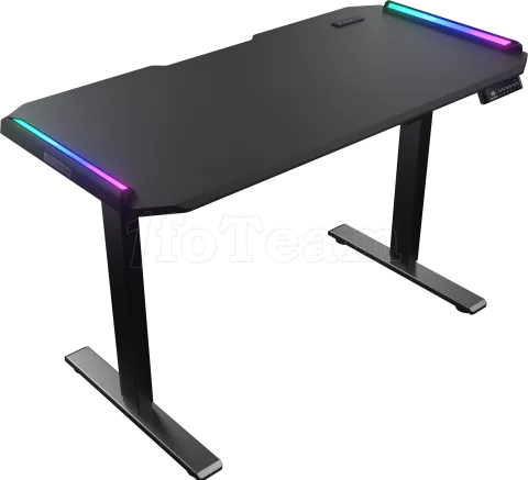 Photo de Bureau Gamer motorisé Cougar E-Demius 120 RGB (Noir)