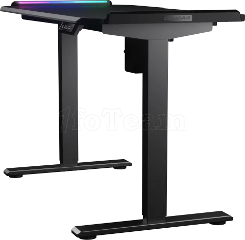 Photo de Bureau Gamer motorisé Cougar E-Demius 120 RGB (Noir)