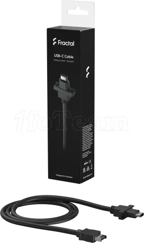 Photo de Cable adaptateur Fractal design USB-C vers port interne USB 3.2