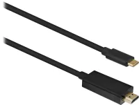 Photo de Cable adaptateur USB-C T'nB vers HDMI 2m M/M (Noir)