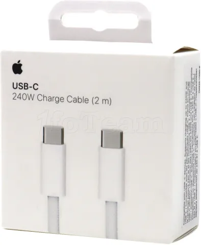 Photo de Cable Apple USB-C 240W M/M 2m (Blanc)