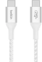 Photo de Câble Belkin BoostCharge USB-C 1m M/M 240W (Blanc)