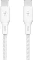 Photo de Câble Belkin BoostCharge USB-C 2m M/M 100W (Blanc)