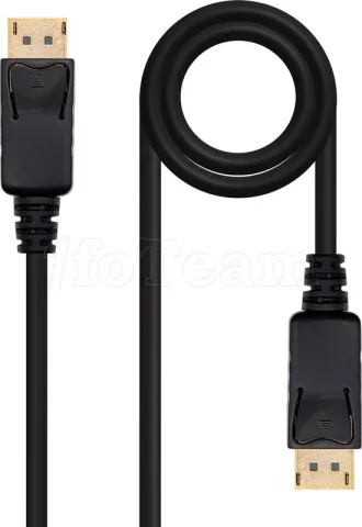 Photo de Câble DisplayPort 1.2 Nanocable 1.5m M/M (Noir)