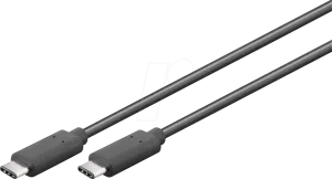 Photo de Cable Goobay USB 3.2 Type C MM 3m (Noir)