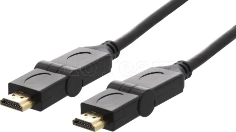 Photo de Câble HDMI 2.0 pliable T'nB 2m M/M (Noir)