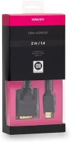 Photo de Cable HDMI D2 Diffusion vers DVI-D 2m M/M (Noir)