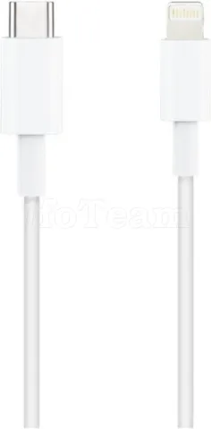 Photo de Câble Nanocable USB-C - Lightning M/M 2m (Blanc)