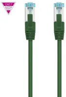 Photo de Câble/Cordon réseau RJ45 Nanocable Catégorie 7 S-FTP (S/FTP) Droit 25cm (Vert)