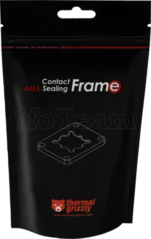 Photo de Cadre de fixation CPU Thermal Grizzly Contact Sealing Frame pour socket AM5