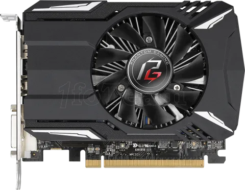 Photo de Carte Graphique AMD ASRock Radeon RX550 Phantom Gaming 4Go