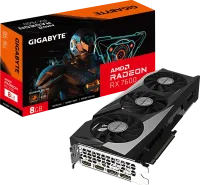 Photo de Carte Graphique AMD Gigabyte Radeon RX7600 Gaming OC 8Go