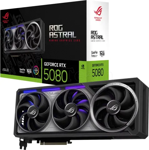 Photo de Carte Graphique Asus GeForce RTX 5080 Rog Astral