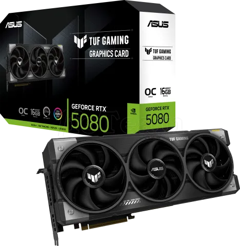 Photo de Carte Graphique Asus GeForce RTX 5080 Tuf Gaming OC