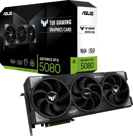 Photo de Carte Graphique Asus GeForce RTX 5080 Tuf Gaming