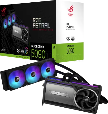 Photo de Carte Graphique Asus GeForce RTX 5090 Rog Astral LC OC