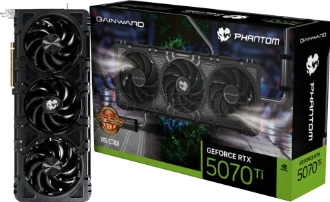 Photo de Carte Graphique Gainward GeForce RTX 5070 Ti Phantom Golden Sample